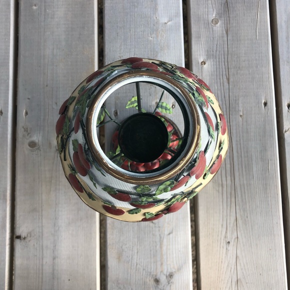 Home Interiors Apple Orchard Tea Light Lamp Shade - Picture 4 of 7